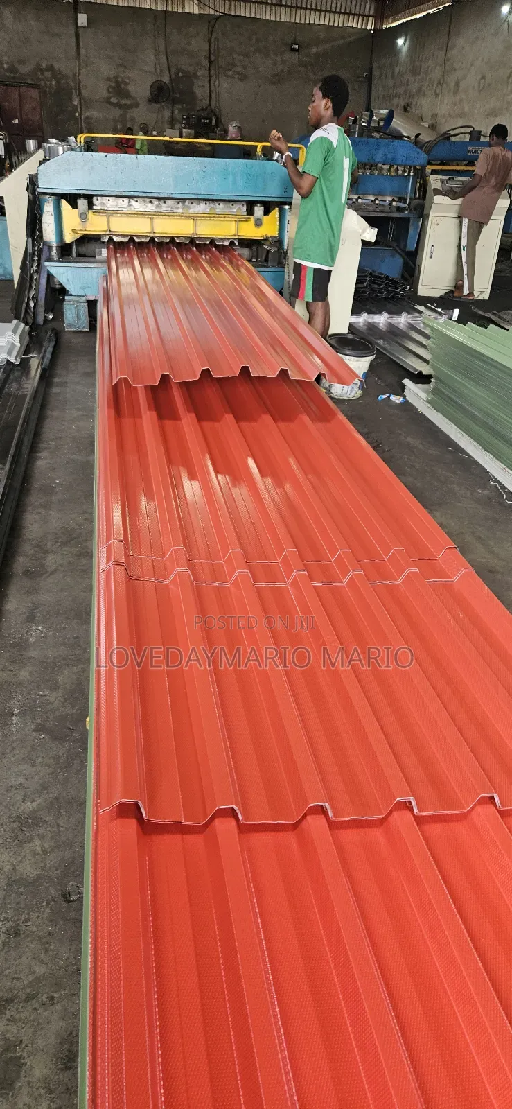 Aluminium Roofing Sheet Ovanbeak Material Zero Alloyed
