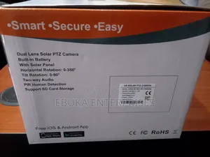 Dual Lens Solar PTZ Camera