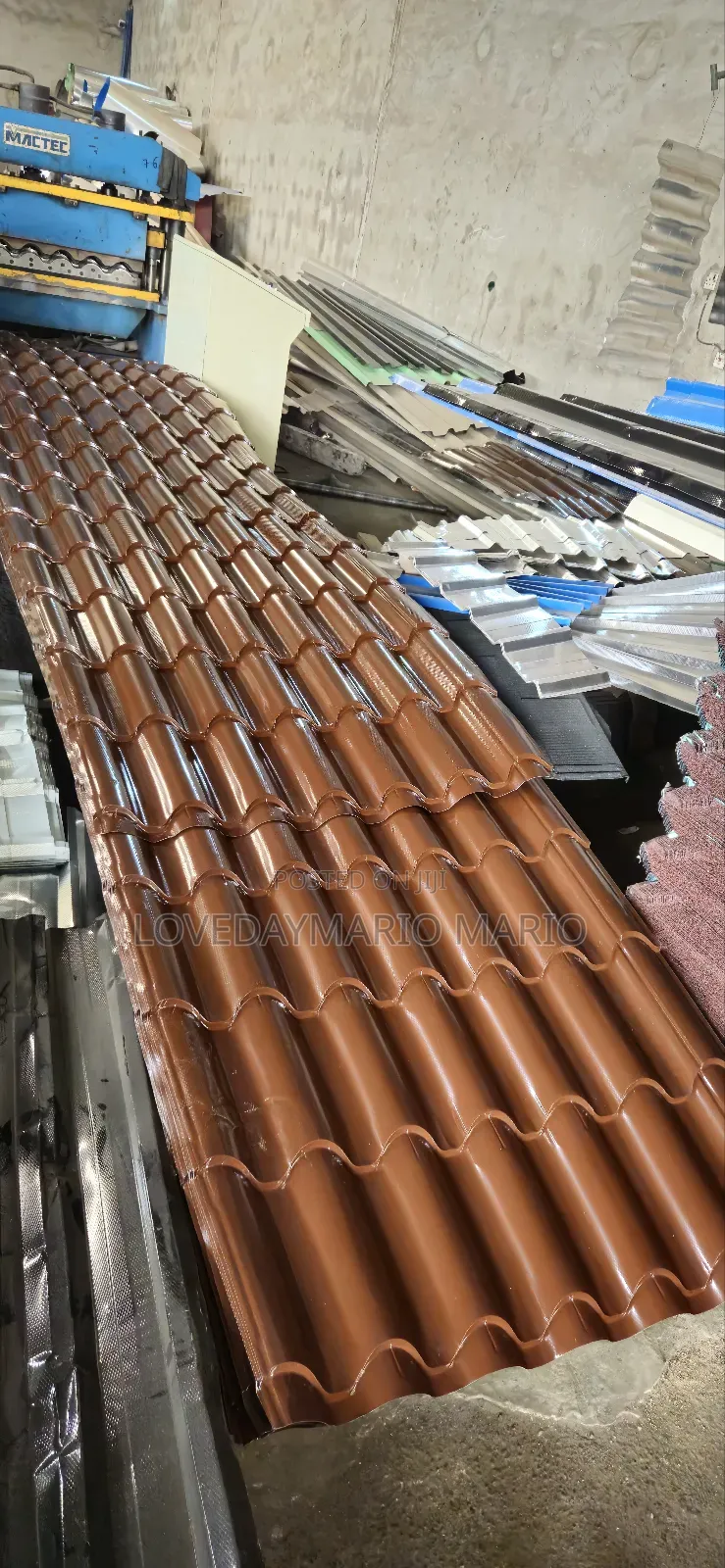 Aluminium Roofing Sheet Ovanbeak Material Zero Alloyed Pure Aluminium