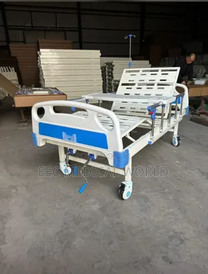 Double Crank Manual Hospital Bed