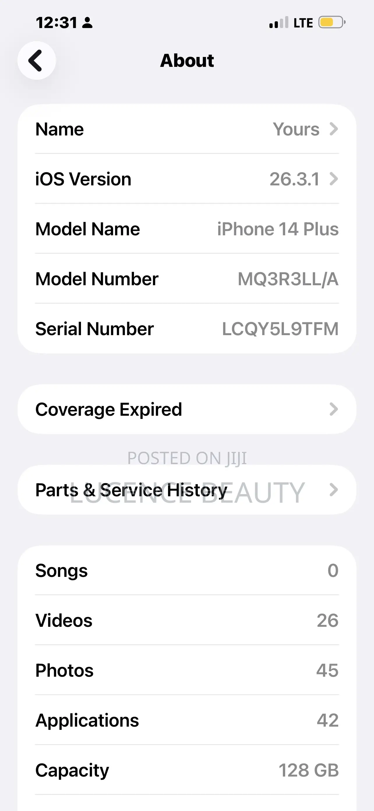 Apple iPhone 14 Plus 128 GB Blue