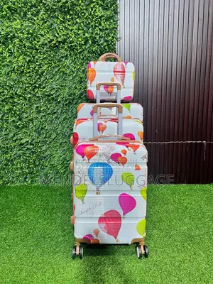 3-in-1 Hard Shell Travel Luggage Set Balloon Design