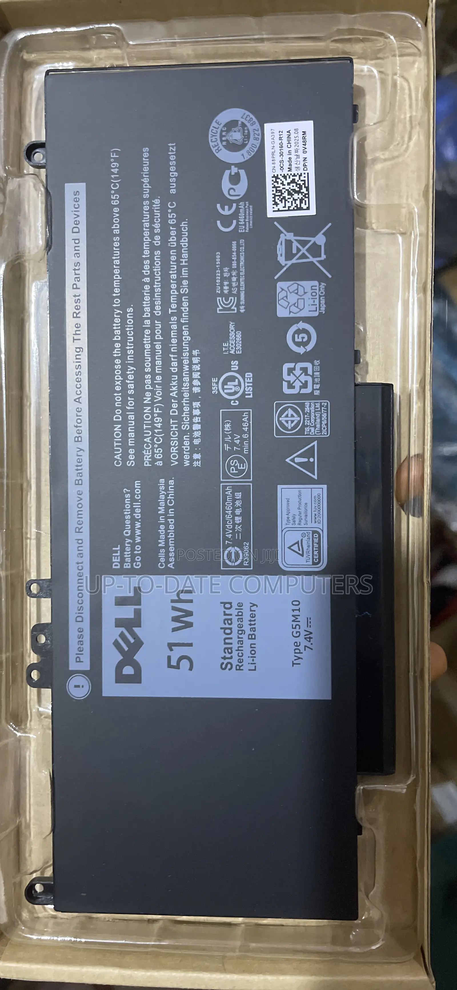 Original G5m10 Dell Battery