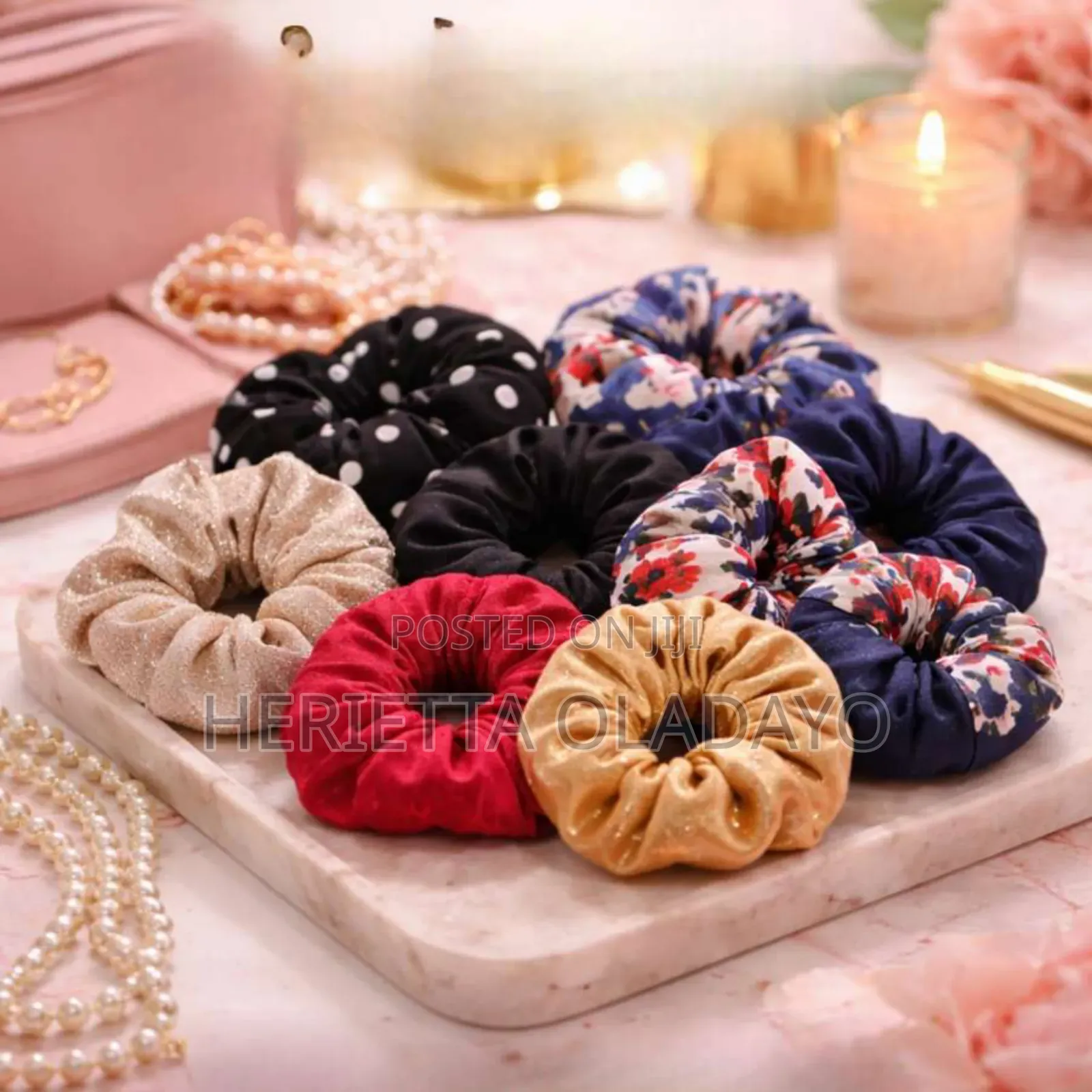 Trendy Scrunchies for Ladies