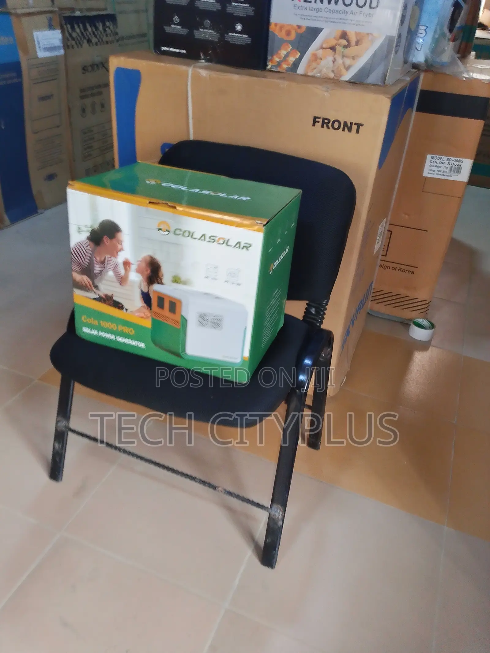 Cola Solar Generator Energy Saving Backup Power Solution