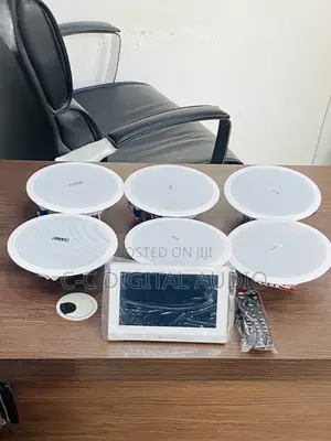 Dart Ceiling Speakers and Android Screen Amplifier Setup