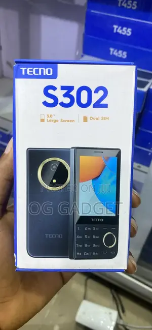 New Tecno S302 Black