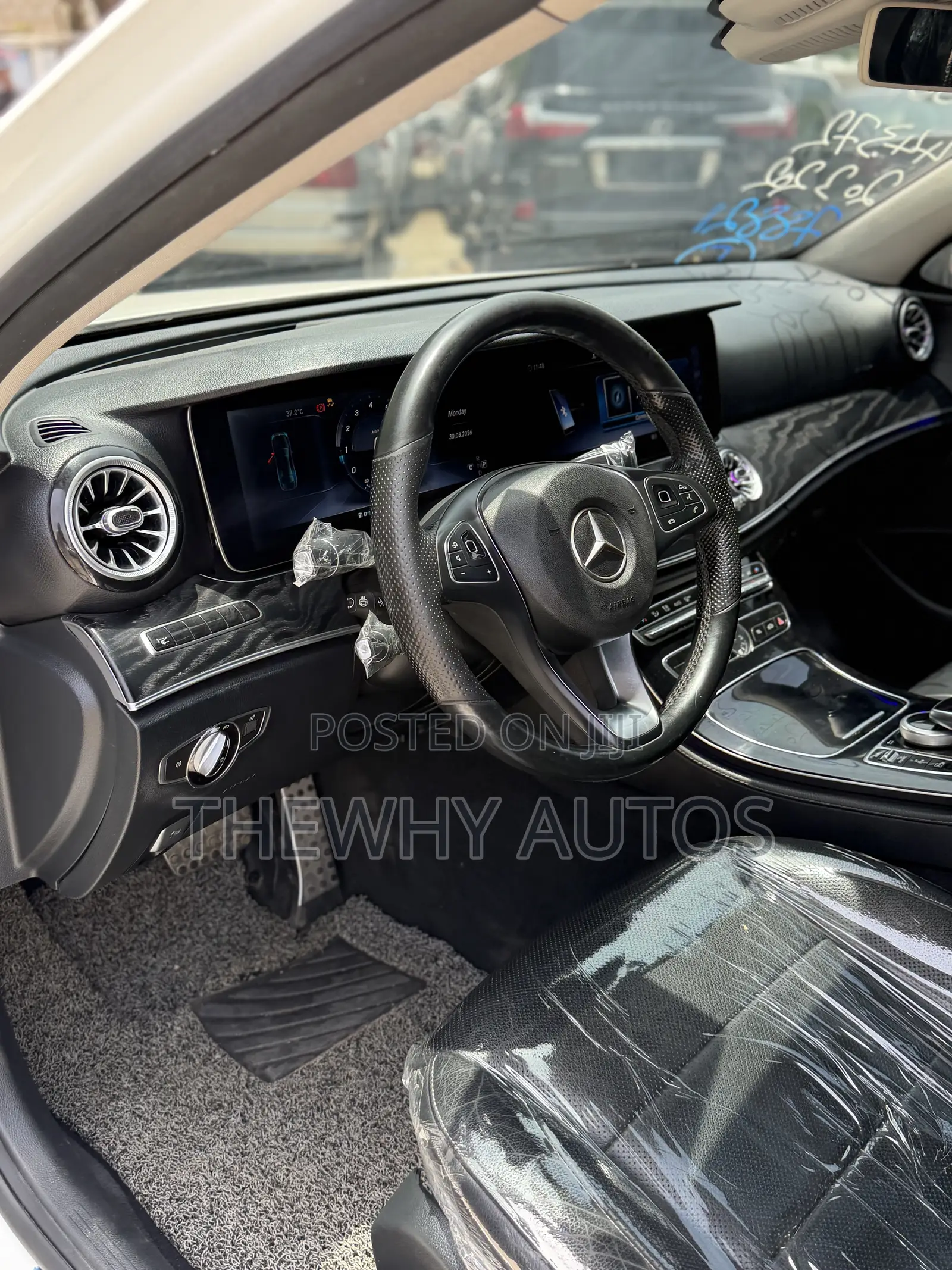 Mercedes-Benz E300 2018 White