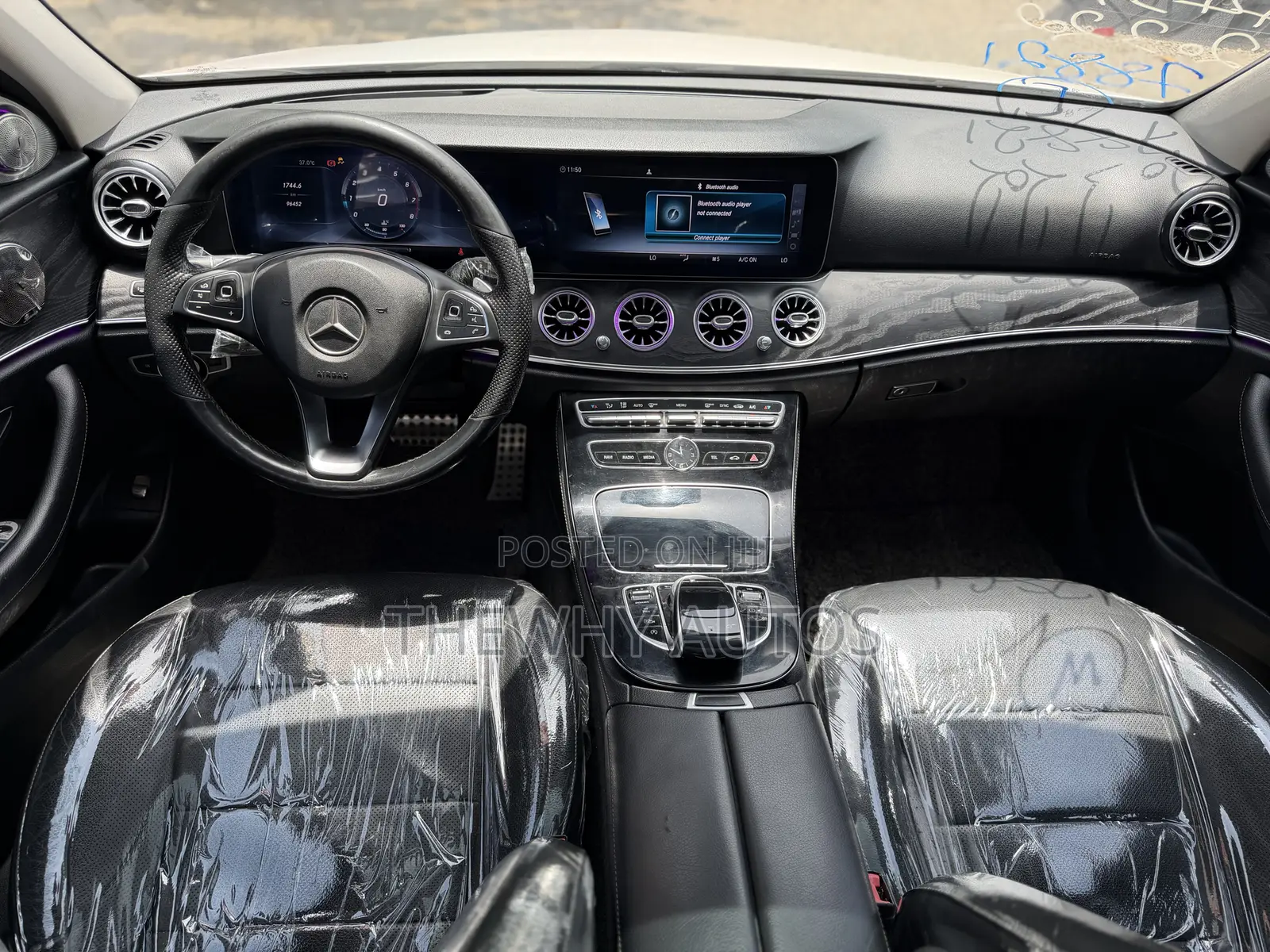 Mercedes-Benz E300 2018 White