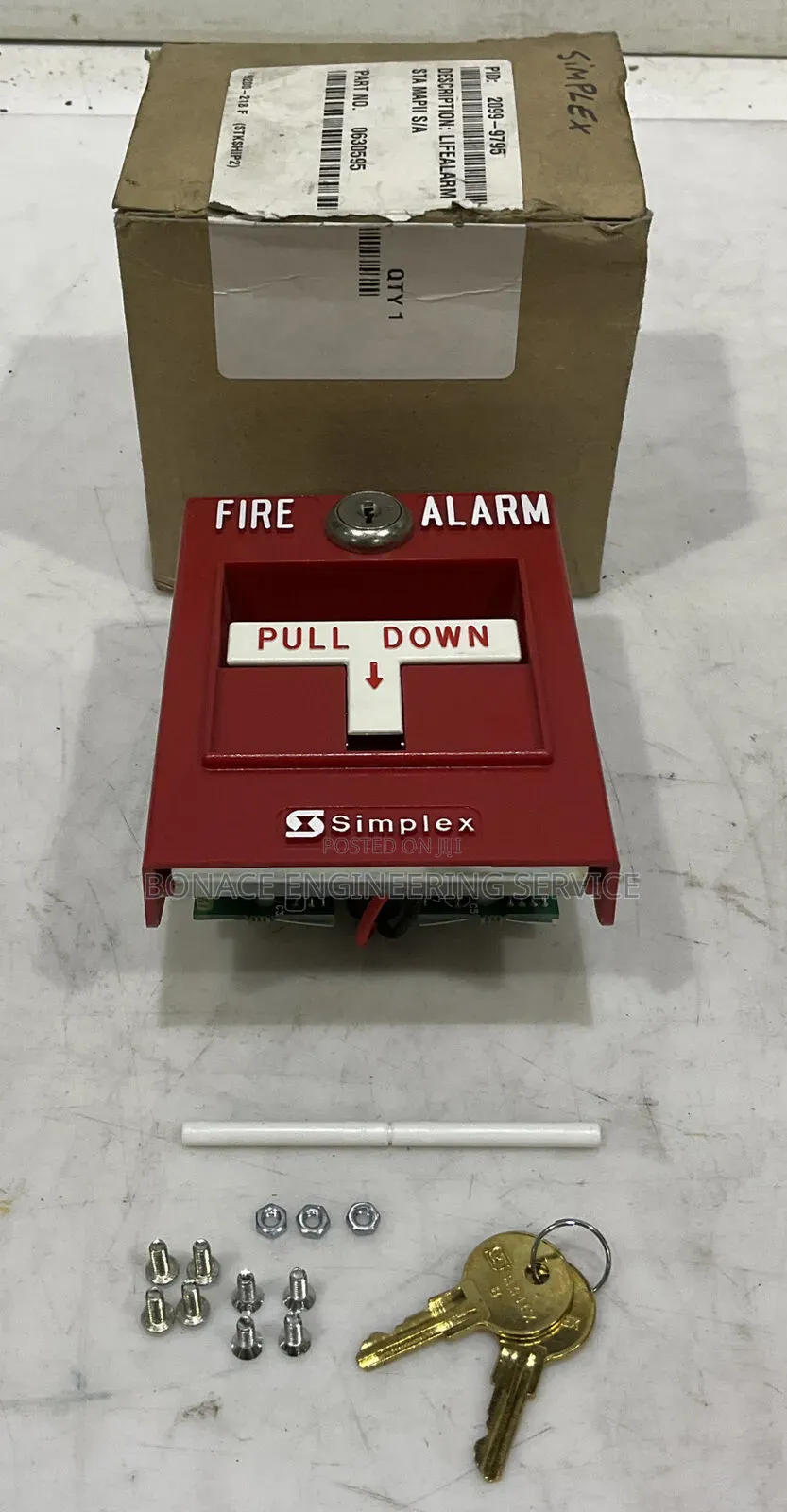 Simplex Fire Alarm Pull Station