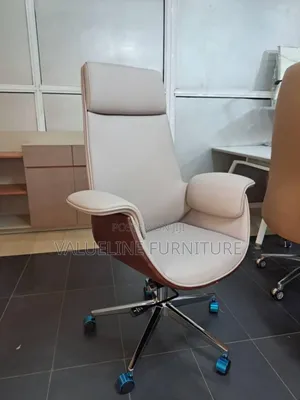 Cream Executive Chair