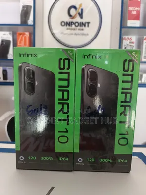 New Infinix Smart 10 64 GB Black