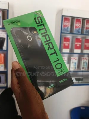 New Infinix Smart 10 HD 64 GB Black