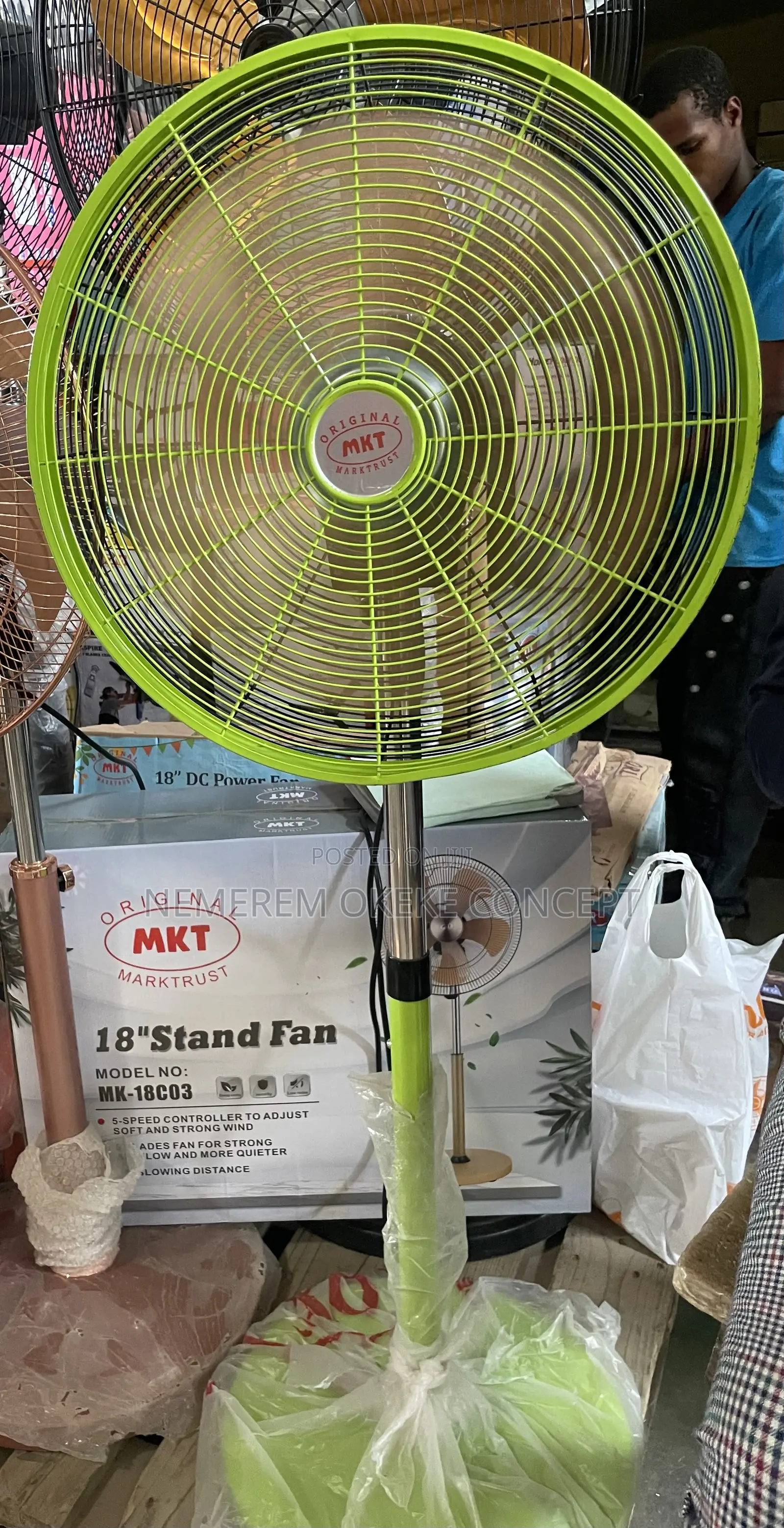 MKT Dc Power Fan