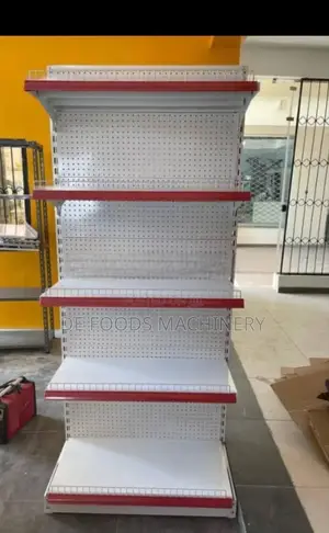 Single Supermarket Shelves