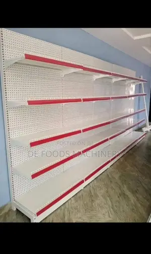 Single Supermarket Shelves
