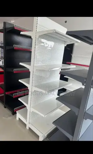 Double Supermarket Shelves