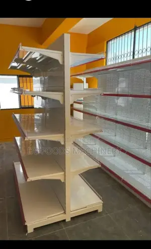 Double Supermarket Shelves