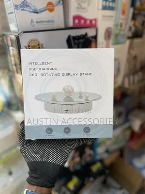 Electronic 360 Mirror Display Turn Table
