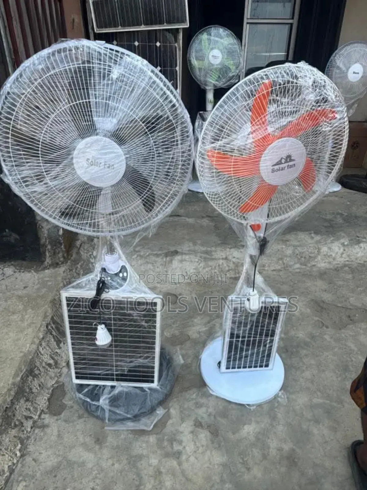 Solar Fan With Solar Panel