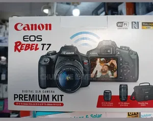 Canon Eos Rebel T7 Ef-S 18-55 F/3.5-5.6 Is Ii Ef 75-300mm F/4-5.6ii