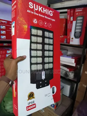 Sukhig All in One Solar Streetlight 2400w