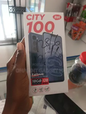 New Itel City 100 128 GB Purple