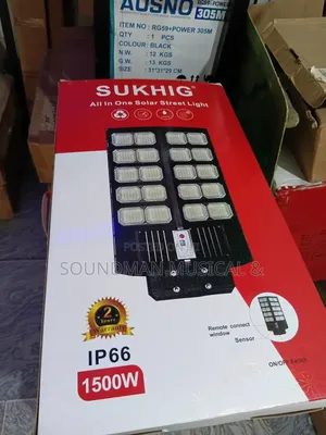 Sukhig All in One Solar Streetlight 1500w
