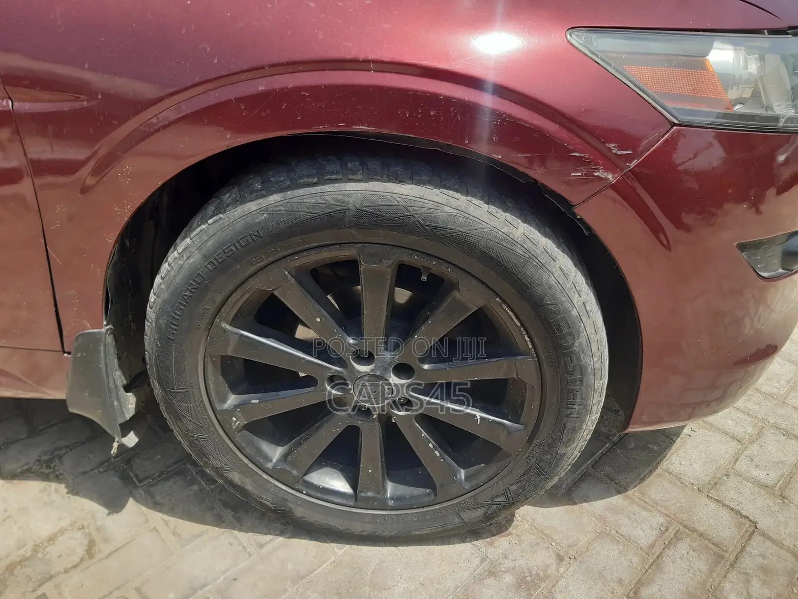 Honda Crosstour 2011 Red