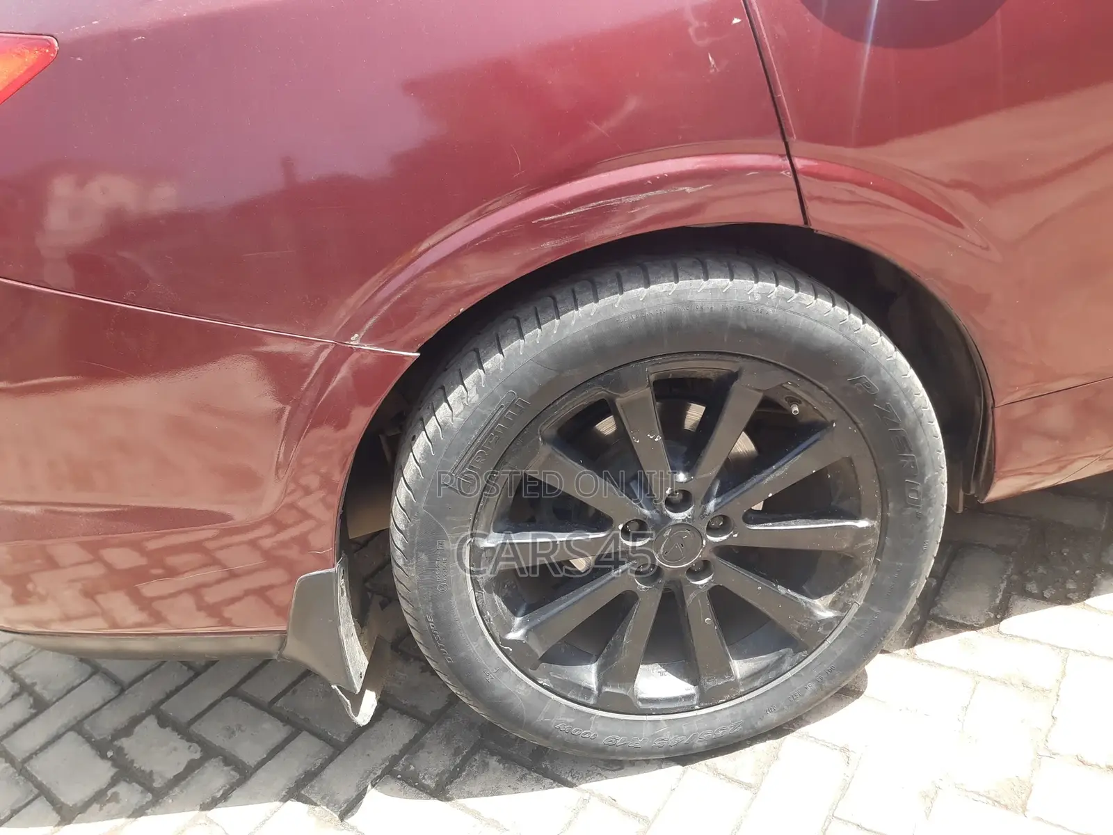 Honda Crosstour 2011 Red