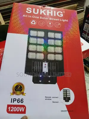Sukhig Solar Streetlight 1200w