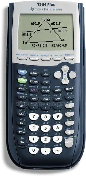 Texas Instruments Ti-84 Plus Graphing Calculator+Free Pouch