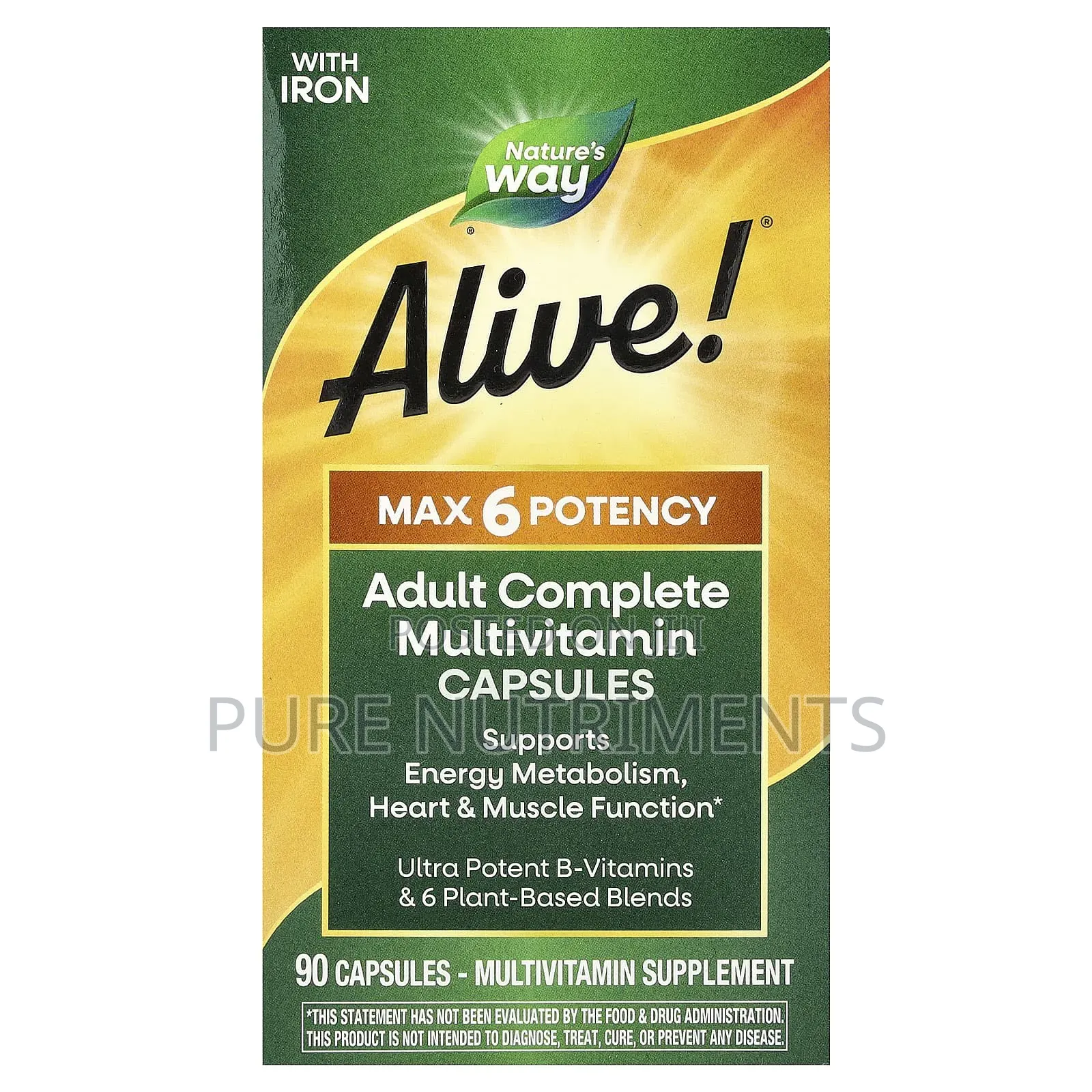 Nature's Way Alive Multivitamin 90 Capsules