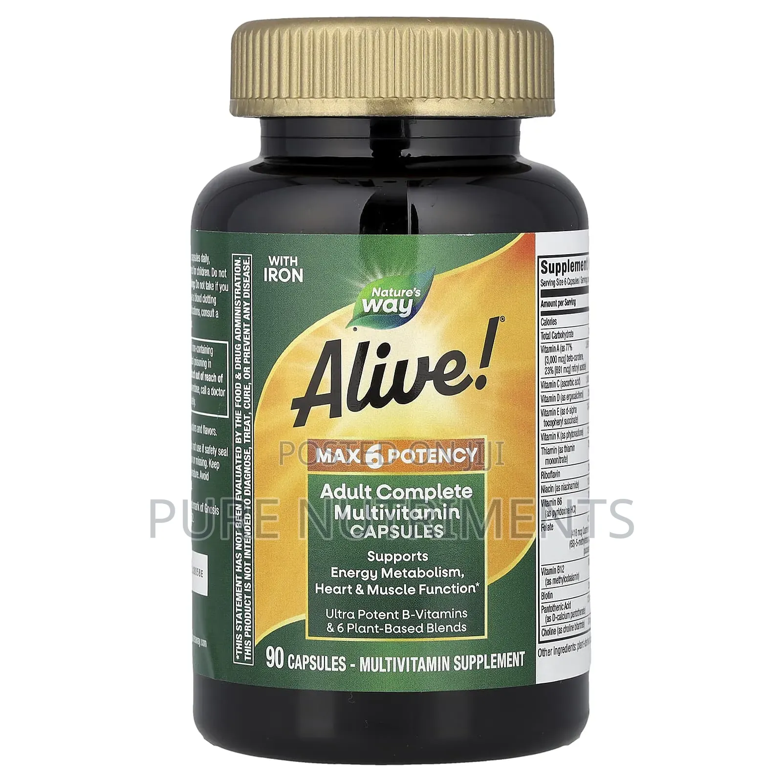 Nature's Way Alive Multivitamin 90 Capsules