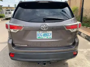 Toyota Highlander 2016 Gray