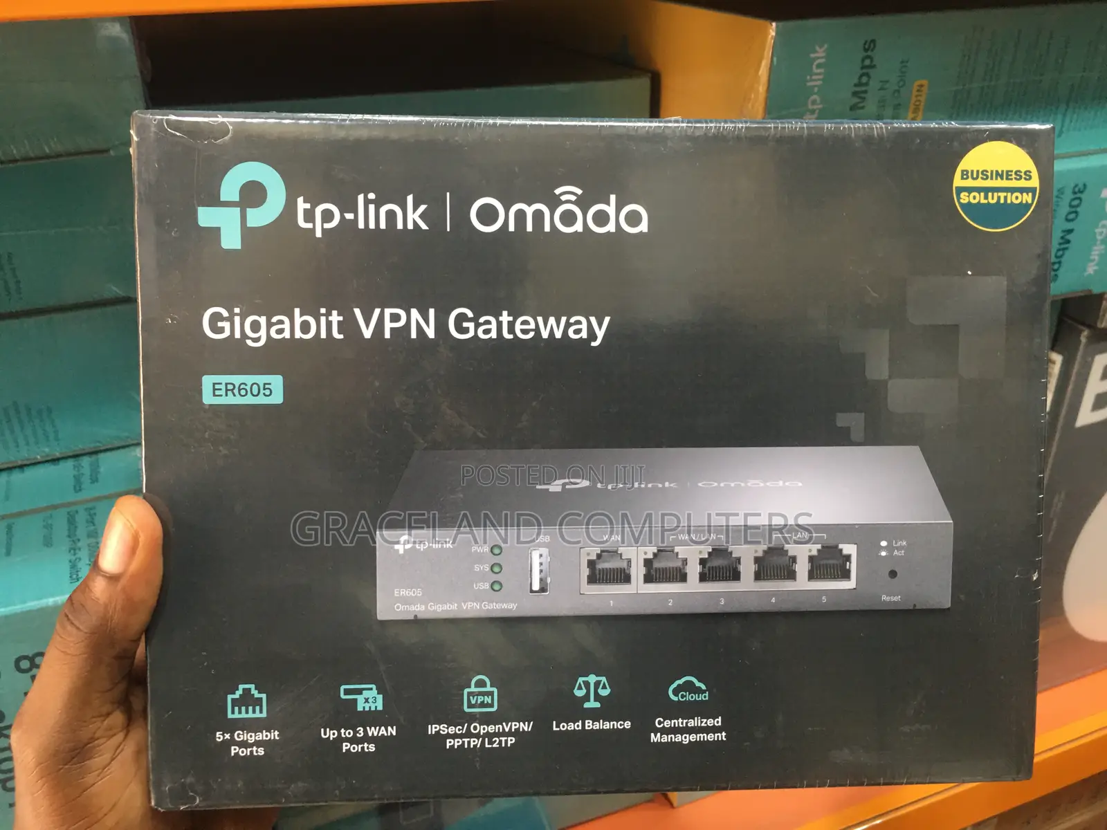 Tp-Link Er605 Omada Gigabit VPN Gateway