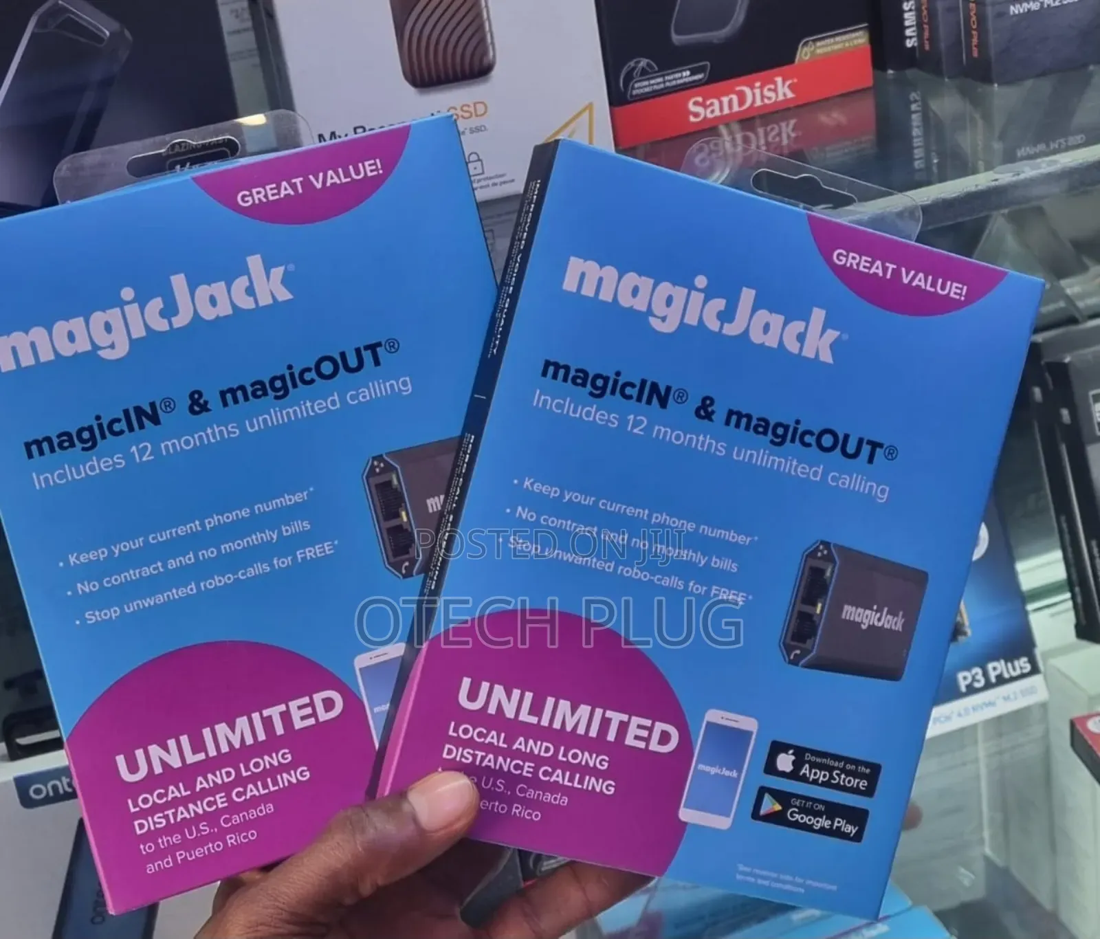 Magic Jack in and Out