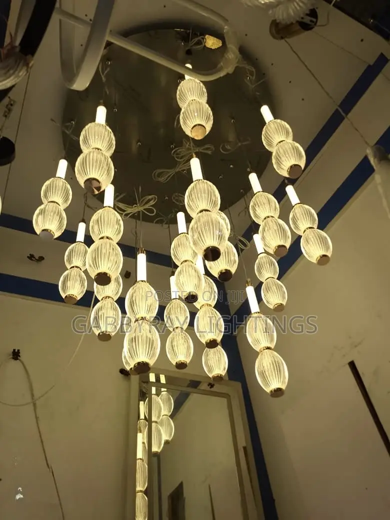 Long Staircase Led Chandelier