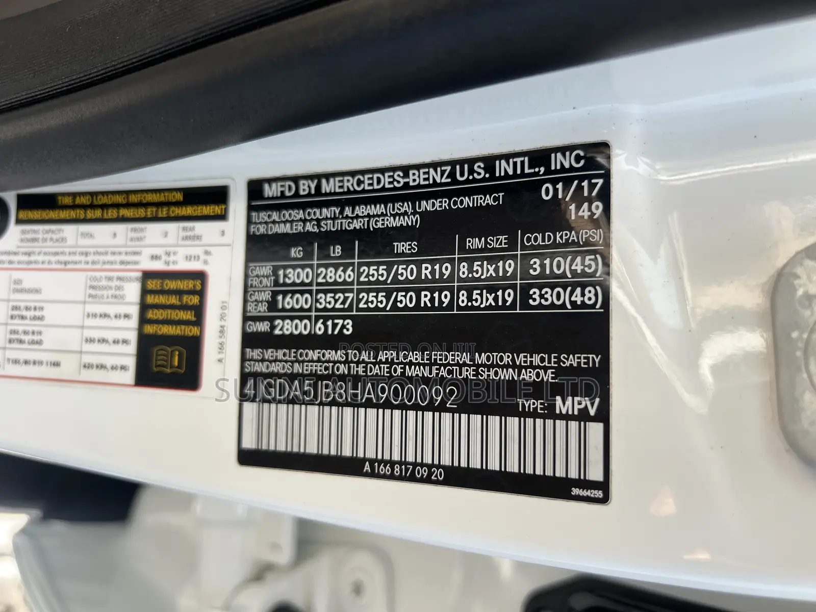 Mercedes-Benz GLE-Class 2017 White