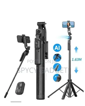 C17 Auto Face Tracking Ai Quadrapod With Bluetooth Remote Control
