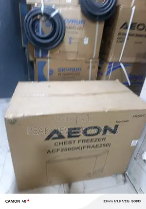 Aeon 250l Freezer Chest Acf250gk Frae250 Storage Appliance