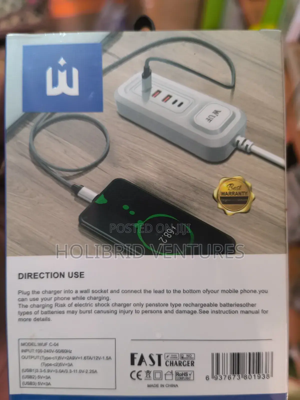Multiple Usb Pd Charger 80w