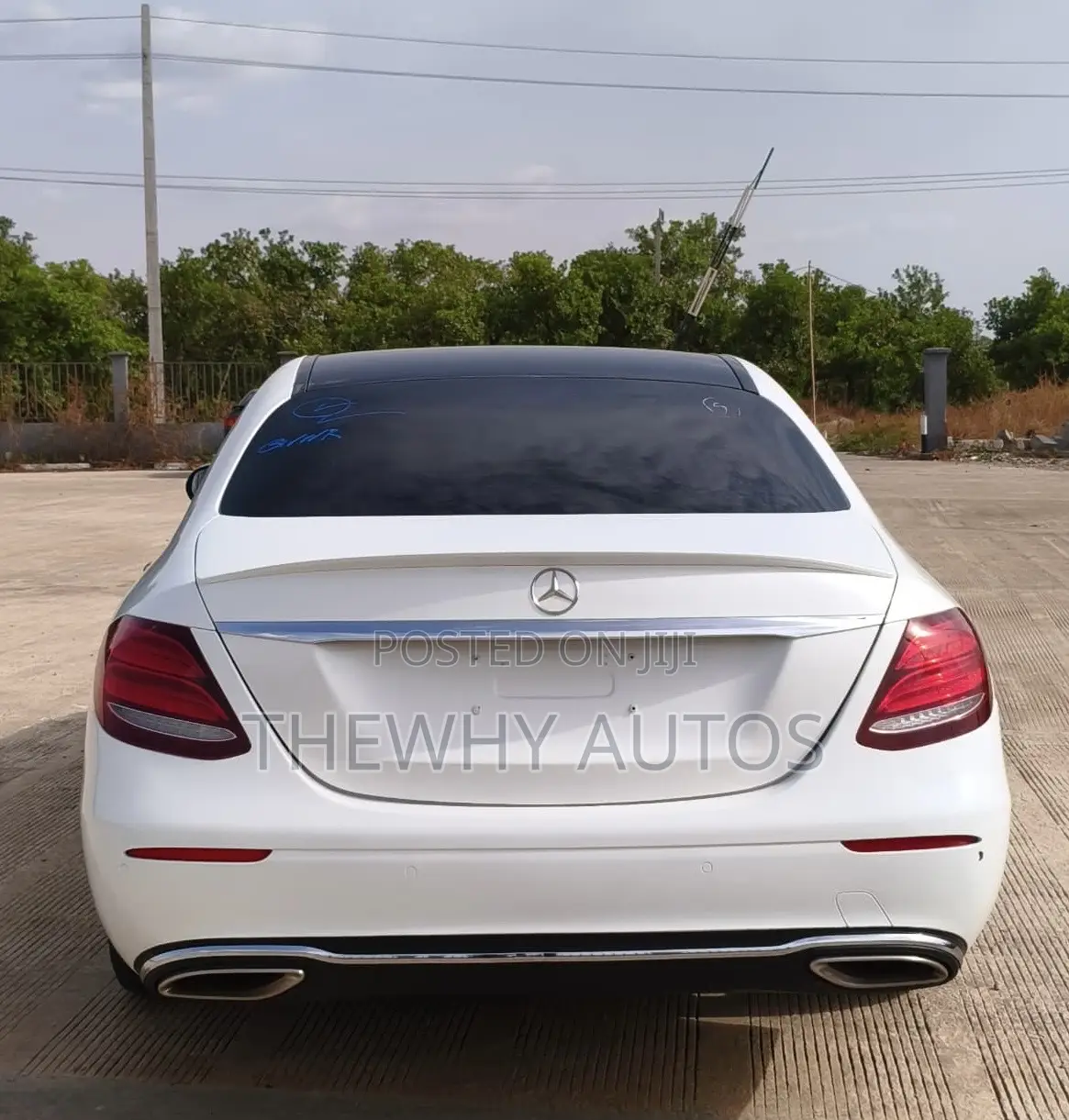 Mercedes-Benz E300 2018 White