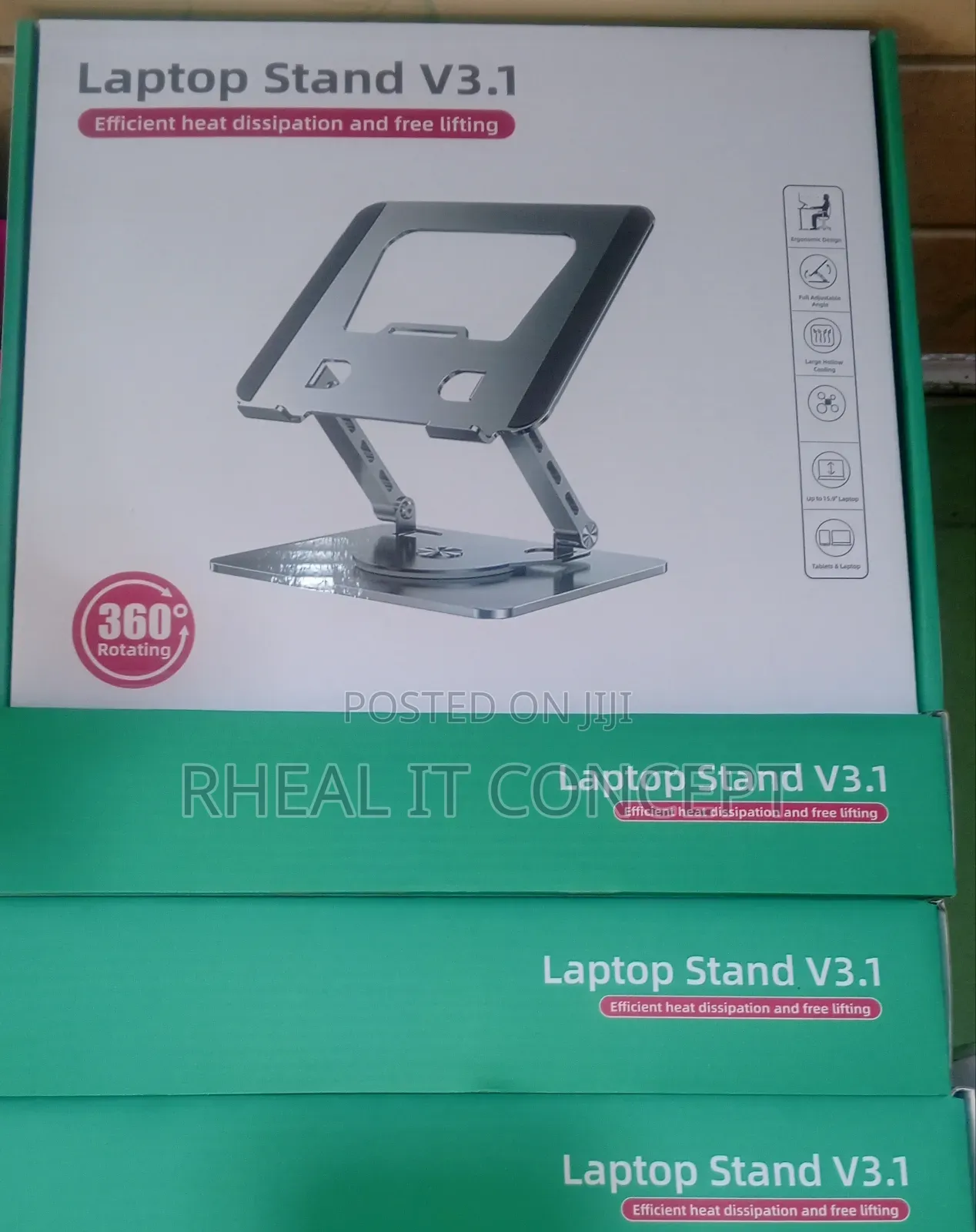 V3.1 360 Rotary Laptop Stand