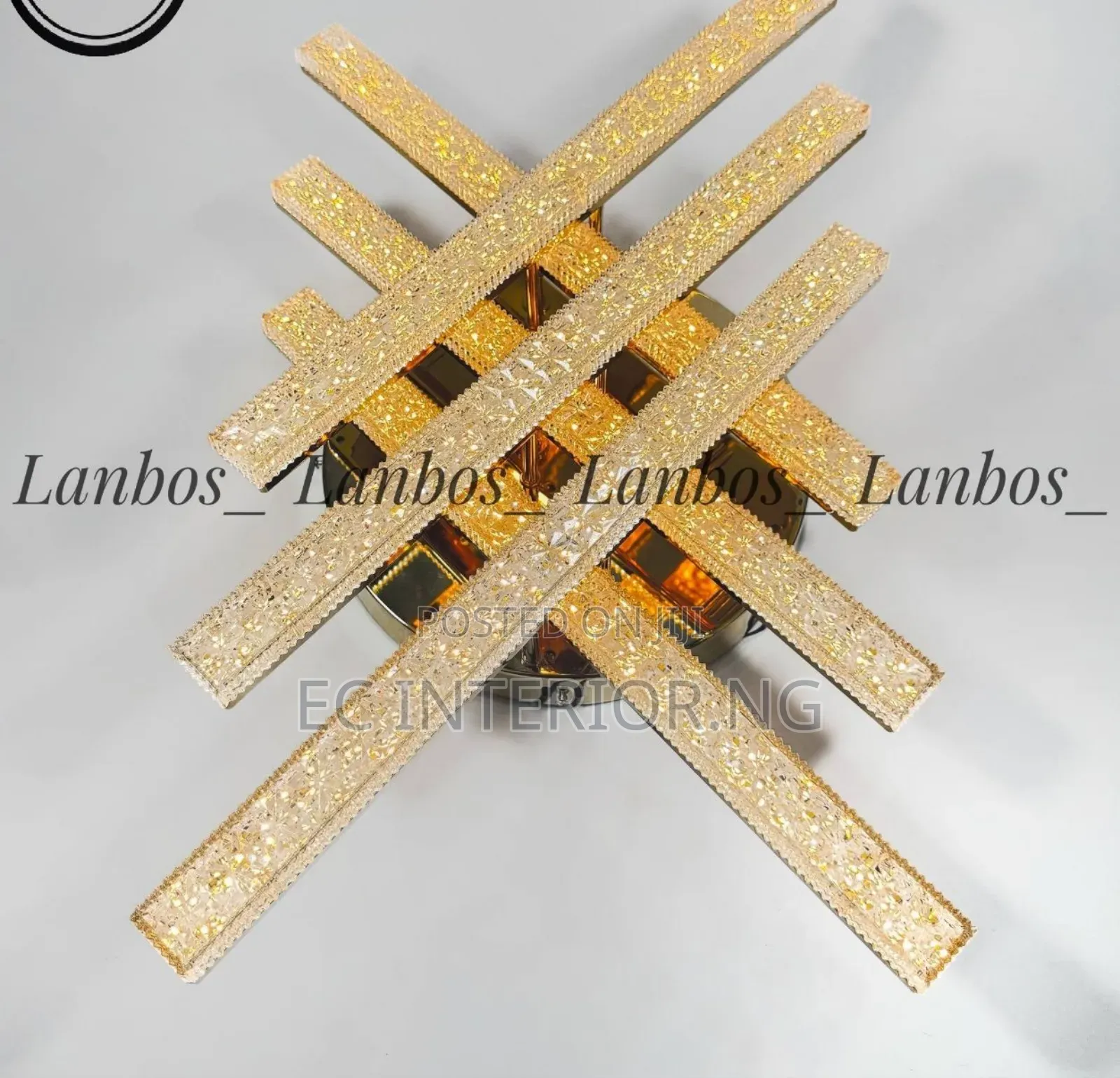 Creative Line Crack Ceiling Lamp Wall