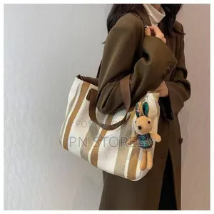 Women's Multifunctional Canvas Tote Handbag Large Capacity