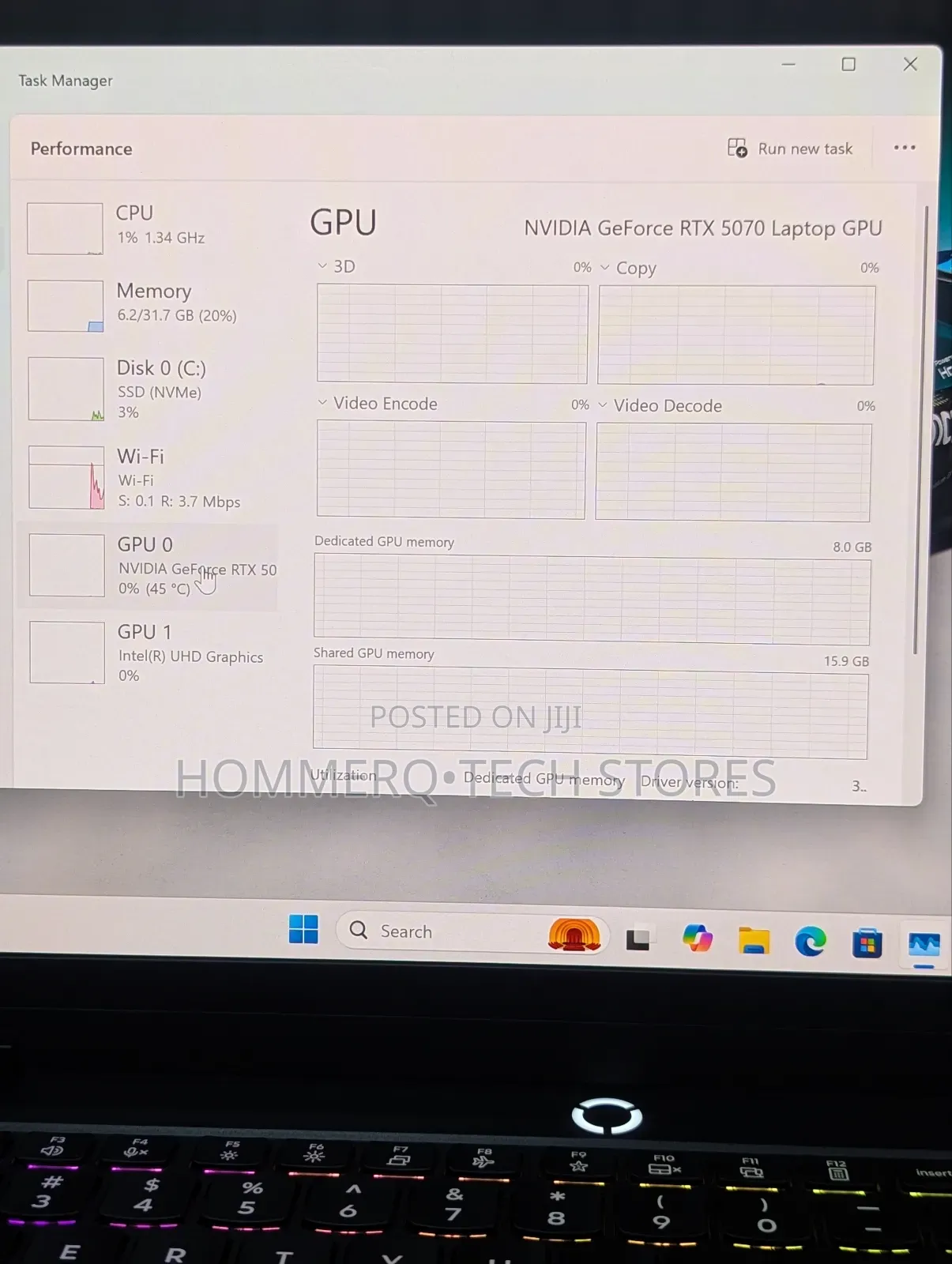 Laptop Lenovo Legion 5 32GB Intel Core i9 SSD 1T