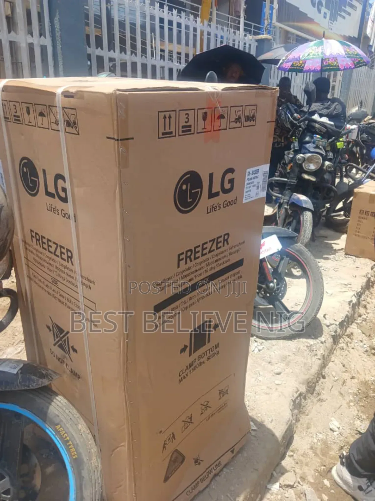 Original Upright Standing Freezer