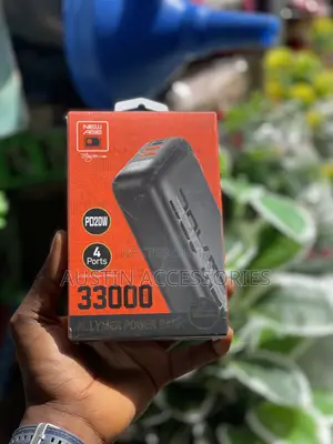 New Age 33000 Mah Pd20w Power Bank With Battery Percentage Display