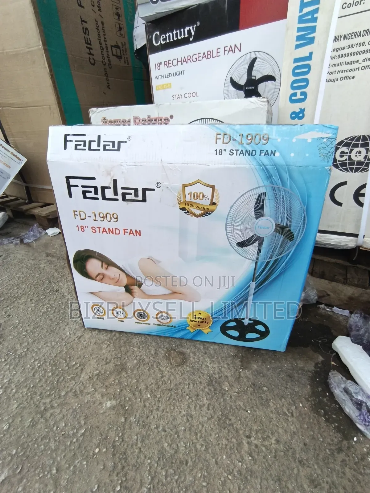 18" Inches Fadar Standing Fan.